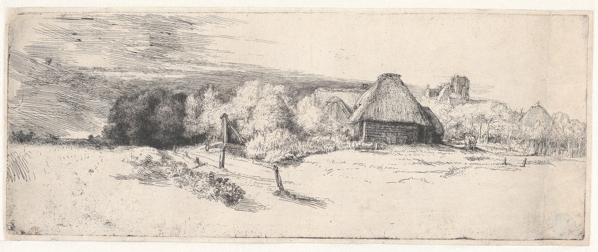 Landscape With a Farm Building and the 'House With the Tower'