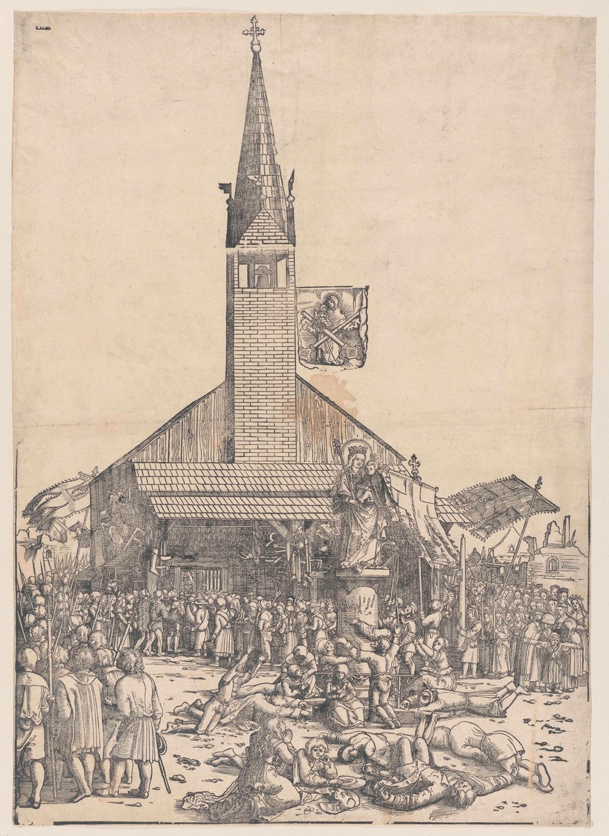 Bittgang zur Kirche der heiligen Jungfrau von Regensburg