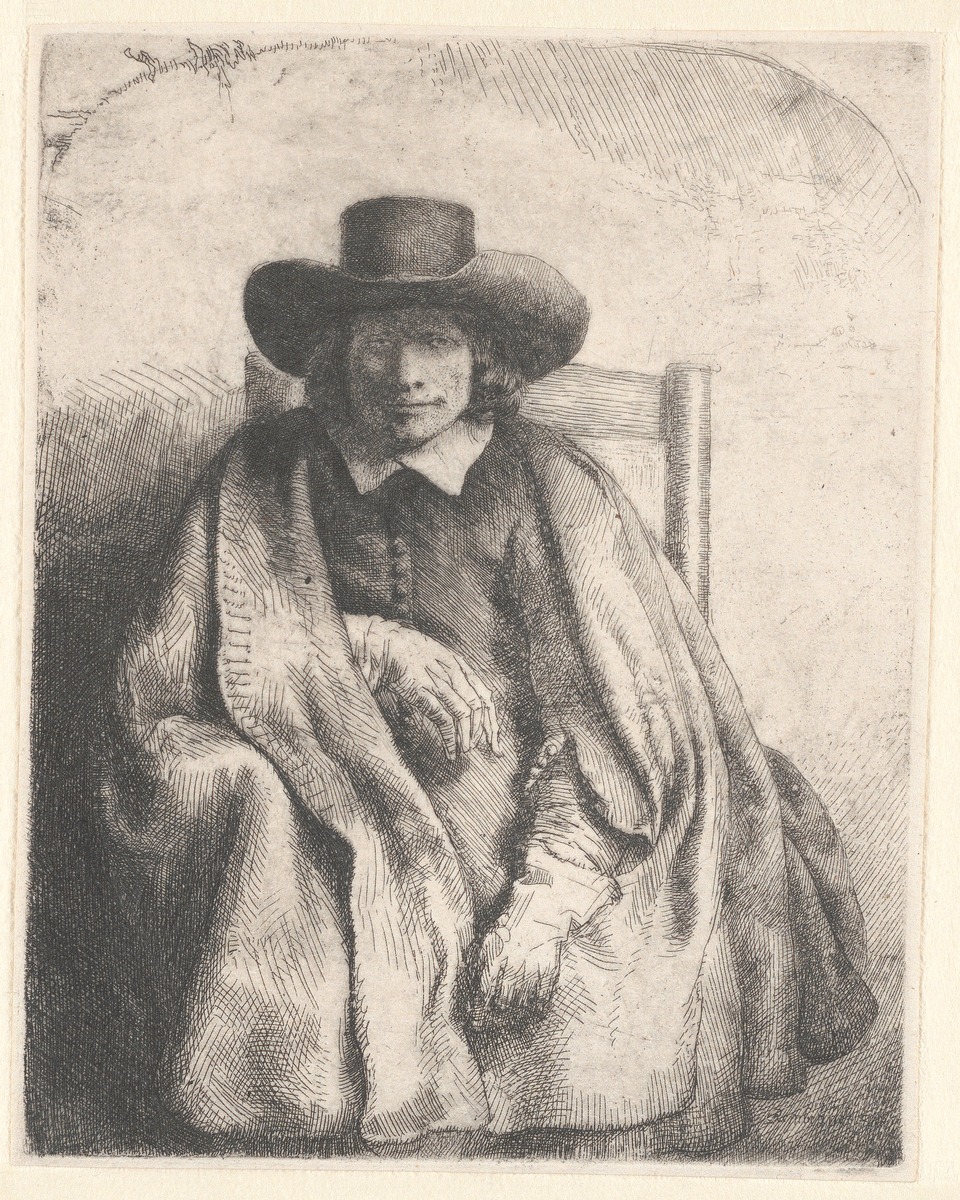Portrait of the Printseller Clement de Jonghe